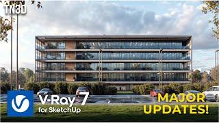 V-Ray 7 For Sketchup is Almost Here! | New Features Preview