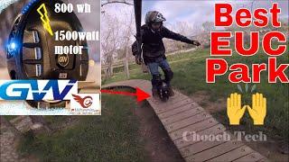 (Gotway MCM 5) Best Electric Unicycle Track Ever!