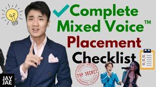 How to tell if you have accessed your Complete Mixed Voice™ Placement