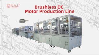 Brushless DC Motor Assembly Production Line, BLDC Motor Production Line