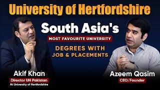 University of Hertfordshire | Degree with Job & Placement | An Insightful Discussion | Study in UK