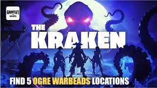 THE KRAKEN BOSSFIGHT MAP FORTNITE CREATIVE - FIND 5 OGRE WARBEADS LOCATIONS