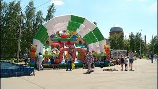 "Надувной бизнес: безопасны ли батуты в Бийске?" (Будни, 13.06.18г., Бийское телевидение)