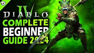 D4 - Complete Beginner's Guide 2025  ( DIABLO 4  )