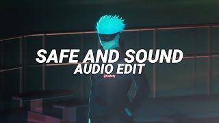 safe and sound - capital cities [edit audio]