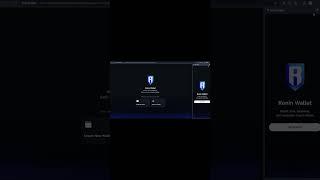 How to Create a Ronin Wallet in 1 Minute!