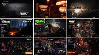 Zombies Menu Evolution in Call of Duty Games (Black Ops 6 Included)