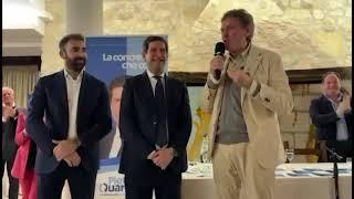 Regionali, presentazione Pietro Quaresimale