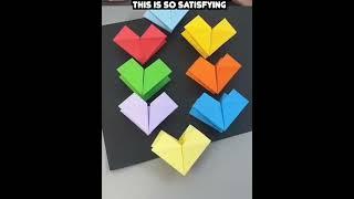 Satisfying craft | colourful folding craft| jazzworld