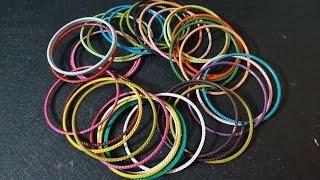 Old Bangles Reuse Idea | DIY Navratri Special Bangles Idea | old bangles to new bangles | diy idea