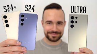 Samsung Galaxy S24 vs. S24+ vs. S24 Ultra - Ausführlicher Vergleich (Deutsch) | SwagTab