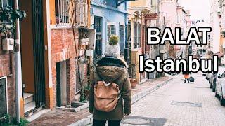 BALAT neighbourhood ISTANBUL / past historical centre of Jewish community / SLOW LIVING SILENT VLOG