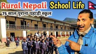 Himalayan Nepali Rural Village School Life 