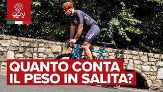 Quanto influisce il peso sulle prestazioni in salita? | Scienza in bici