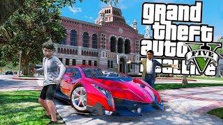 РЕАЛЬНАЯ ЖИЗНЬ В GTA 5 - ШКОЛЬНИК В ШКОЛЕ!