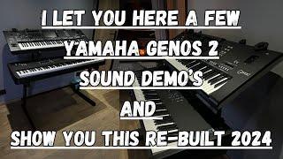 Yamaha Genos 2 Sound Demo's (one of my favorite instruments) to show you our newly remodeled rooms