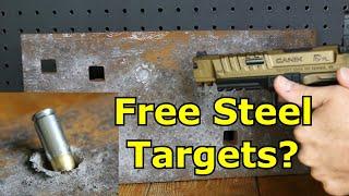 Free Steel Targets Testing