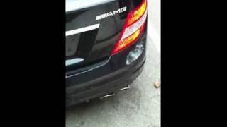 Mercedes Benz C63 AMG Exhaust Revving