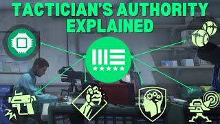 Tactician's Authority Explained - The Division 1 in 2024