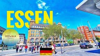 Walking in Essen/Germany 【4K UHD 60fps】Spring Walk ـ  Central city (May 2021).