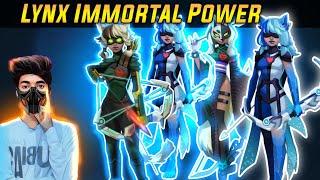 Lynx Immortal Power Bullet Echo India gun game | Lynx Hero Gameplay Bullet Echo