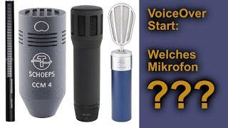 VoiceOver | Das erste Mikrofon | Tipps, Vergleich und Empfehlungen