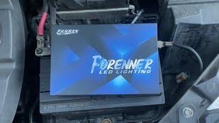 Fahren Forerunner LED headlight review (9012 HIR2)