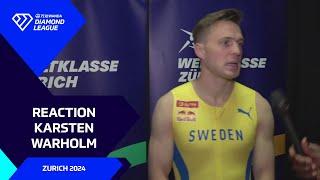 2024 Zurich: Interview With Karsten Warholm (men's 400m Hurdles) - Wanda Diamond League