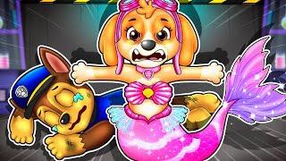 No...Chase , Please Don't Give Up - Mermaid Skye is so Sad - Paw Patrol Ultimate Rescue | Rainbow