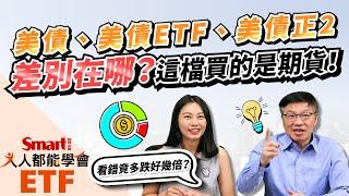 美債、美債ETF、美債正2，大不同！差別在哪？美債正2買期貨？降息漲最多？｜佑佑，峰哥｜人人都能學會