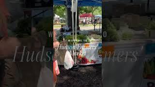 Come with me to Hudson, Ohio Farmers' Market  #northeastohio #ohiorealtor #realtorlife #ohio