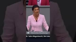 Sahra Wagenknecht grillt die Regierung