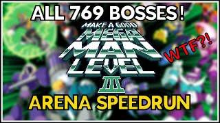 Make a Good Mega Man Level 3 - All Bosses Speedrun