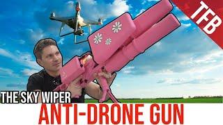 The EDM4S SkyWiper Anti-Drone Gun