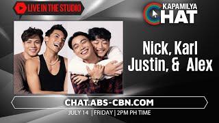 Alex, Justin, Karl & Nick | Kapamilya Chat