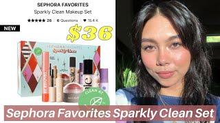 Sephora Favorites Sparkly Clean Set | Review & Try-On