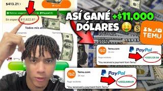  ASÍ GANÉ +$11,000 DÓLARES con TEMU  100% REAL  |  GANA MUCHO DINERO con TEMU PASO A PASO 