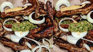 LAMB DIBI/AFRA|Soukouya| Senegambian most popular Street Food Authentic Grilled Lamb||