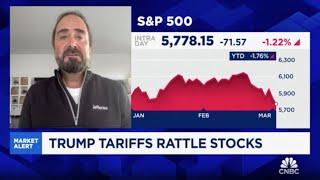 Dow tumbles more than 1,300 points in two days on trade war jitters, Jefferies' Zervos weighs in