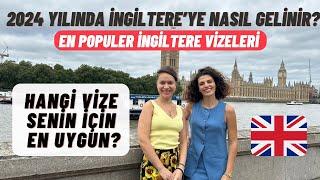 2024'te İngiltere için en popüler vize türleri hangileri?  @alisakaraali