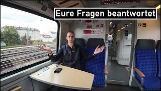 Allgemeine Fragen beantwortet | Wenig Videos, Verfahren, starke Bremsungen, Train Sim World