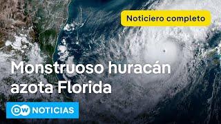  DW Noticias 9 de octubre: Huracán Milton amenaza con destruir Florida [Noticiero completo]