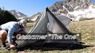 Tent Review of The One by Gossamer Gear