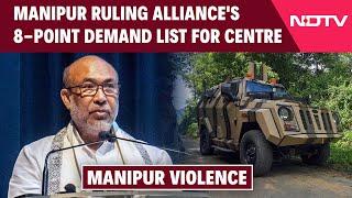 Manipur News | Manipur Ruling Alliance's 8-Point Demand List For Centre To End Violence