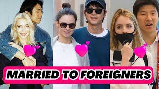 TOP 12 KOREAN CELEBS WHO MARRIED FOREIGNERS 