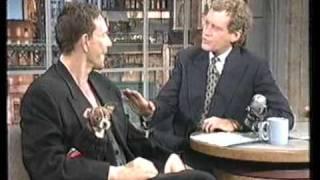 Mickey Rourke interview on The Late Show (1994)