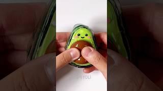 DIY Avocado  Squishy with nano tape #shorts