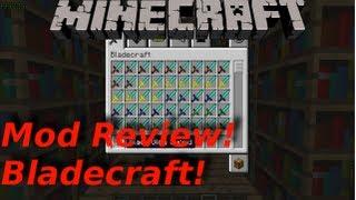 Minecraft: Bladecraft Mod Review! Ender Sword! Red Sword! Red Ender Sword!