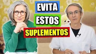 NO TOMES ESTOS SUPLEMENTOS si Tienes Más de 50 Años