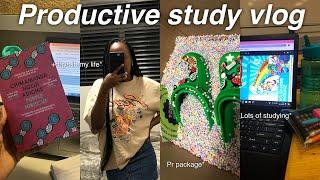 Study vlog : productive days, lots of studying, attending classes | University of Pretoria